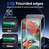 For Google Pixel 9/9 Pro Clear TPU Anti-Scratch Phone Case+2.5D Arc Edge Screen Protector