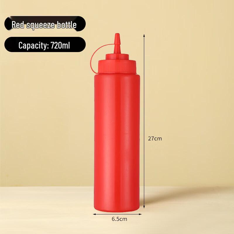 ZISIZ Plastic Squeeze Sauce Bottle
