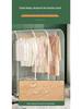 Floor-Standing Transparent Clothes Dust Cover: Waterproof, Dustproof Overcoat Storage and Drying Rack