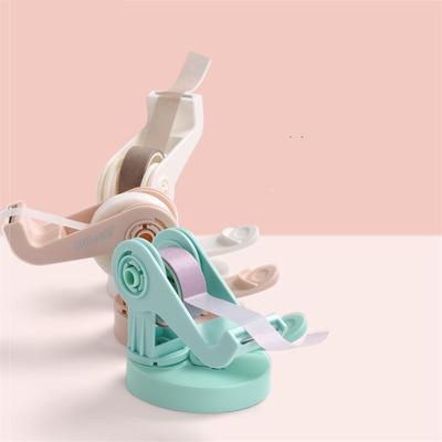 Fromthenon Suction Cup Tape Cutters Tape Dispenser Lace Sticker Cutting Tool Suction Cup Tape Holder Office Stationery Supplies