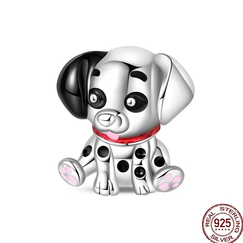 Originalcoppercute Pets Charms Animals Dog Unicorn Beads Pendant Fit 3Mm Bracelet Diy For Women Fine Jewelry Gift