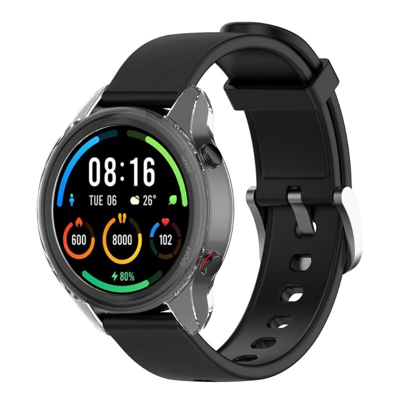 Protective for Case for  Mi Watch Color Sports Edition Scratch-Resistant Shockproof Frame Cover Wear Resistant for Shell