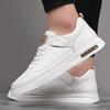 Fashion Casual Men's Shoes Lace Up Fashion Comfortable Shoe Men Sneakers 2024 Designer Genuine Leather Man Flats Male Chaussures
