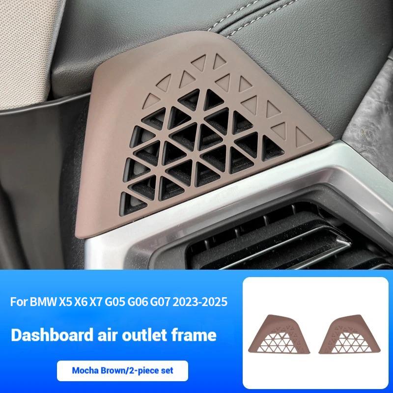 For BMW X5 X6 X7 G05 G06 G07 -2025 Car Interior parts of the dust covers for the air outlets on both sides of the dashboard