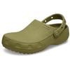 Crocs Classic Craft Canvas Träskor för Vuxna, Unisex, Aloe, Storlek 12 Dam/10 Herr