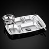 Zhebu 316 Stainless Steel Divided Meal Plate