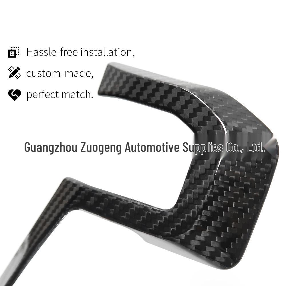 Ford Raptor F150 Carbon Fiber Interior Steering Wheel Trim Decoration