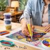 3D Pixel Puzzle Bead Positioning Pen Anti-slip Jam-Free Fuse Bead Pen Educational with Bead Containers Automatic Bead Pen