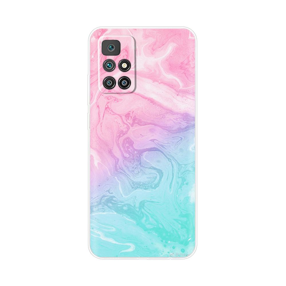 For Xiaomi Redmi 10 Case Shockproof Silicone Soft TPU Fundas Cases For Xiaomi Redmi 10 2022 Cover Coque Redmi10 Global 6.5 Inch
