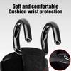 2Pcs Weight Lifting Hooks Hand-Bar Wrist Straps Gym Fitness Hook Weight Strap Pull-Ups Power Lifting Gloves For Weight Training