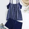 Swimsuits Woman 2025 Beachwear Swimwear Padded Plus Swimsuit Print Size Swimjupmsuit Women Swimwears Tankinis Set Ropa De Mujer