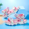 Children's Fashion Colorful Lightweight  Outdoor Beach Shoes Casual Girls Sandals Slippers Princess Shoes