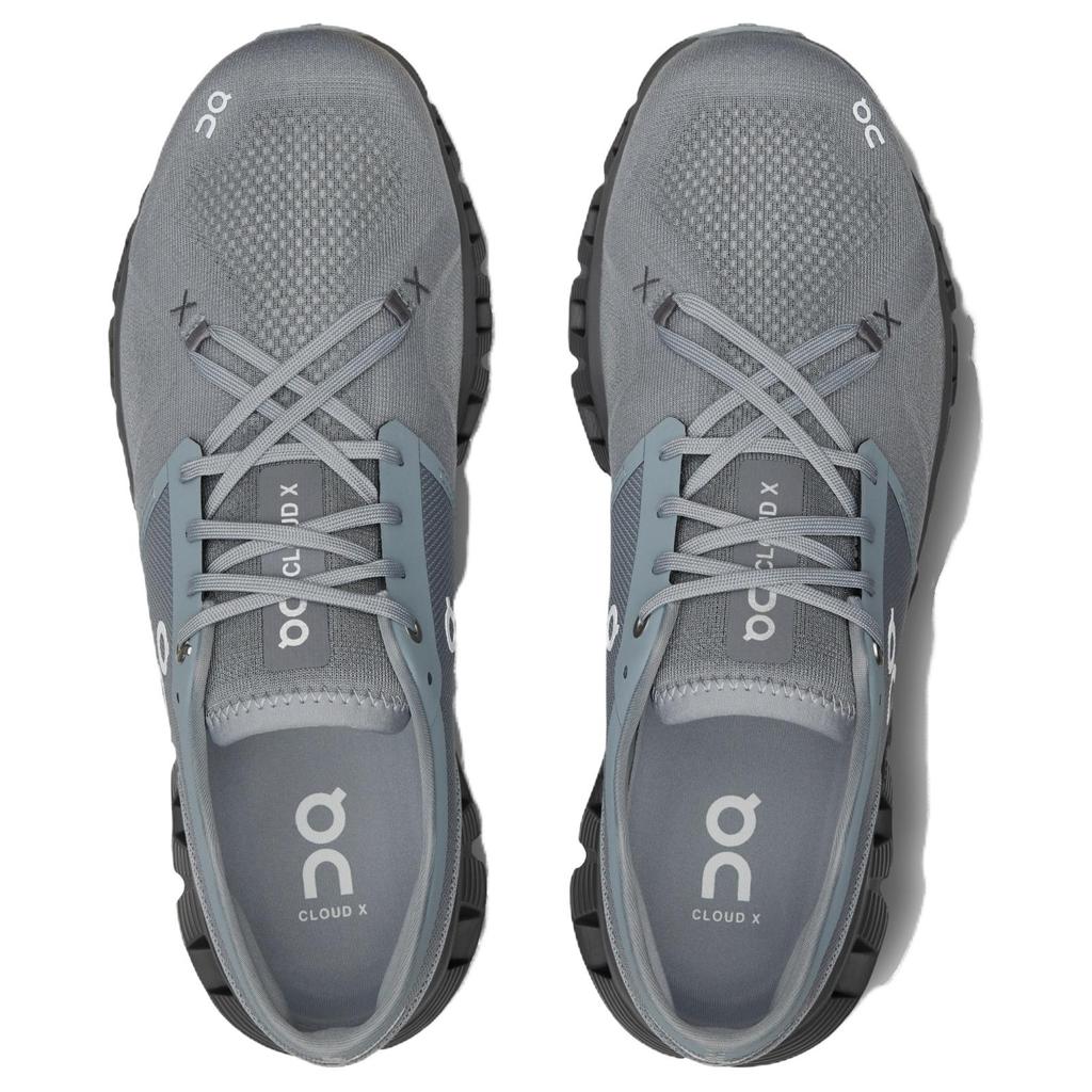 New On Running Cloud X 3 Mist Rock 60.97797