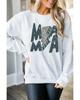 Azura Exchange Langärmiges Sweatshirt mit Leopardenmuster