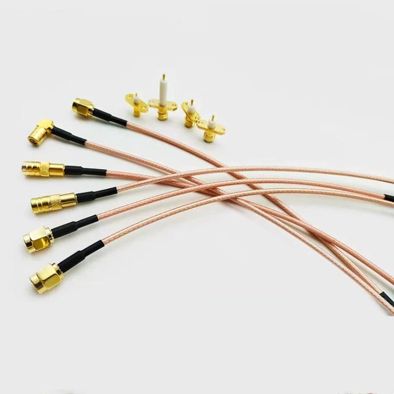Laser Sensor Connecting Cable RF SMA SMB Connector Copper Core TTW Transformer for Raytools Precitec Laser Parts