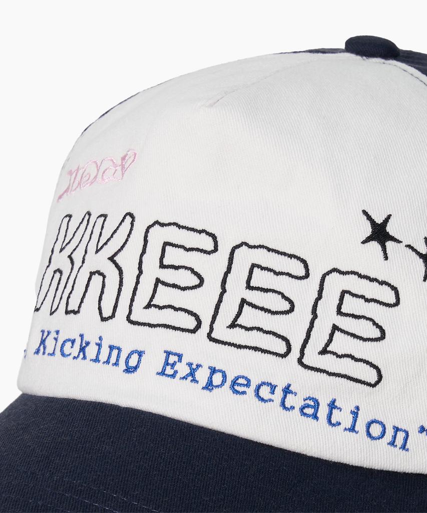 KKEEE Ke Line Trucker Ball Cap [Brown]