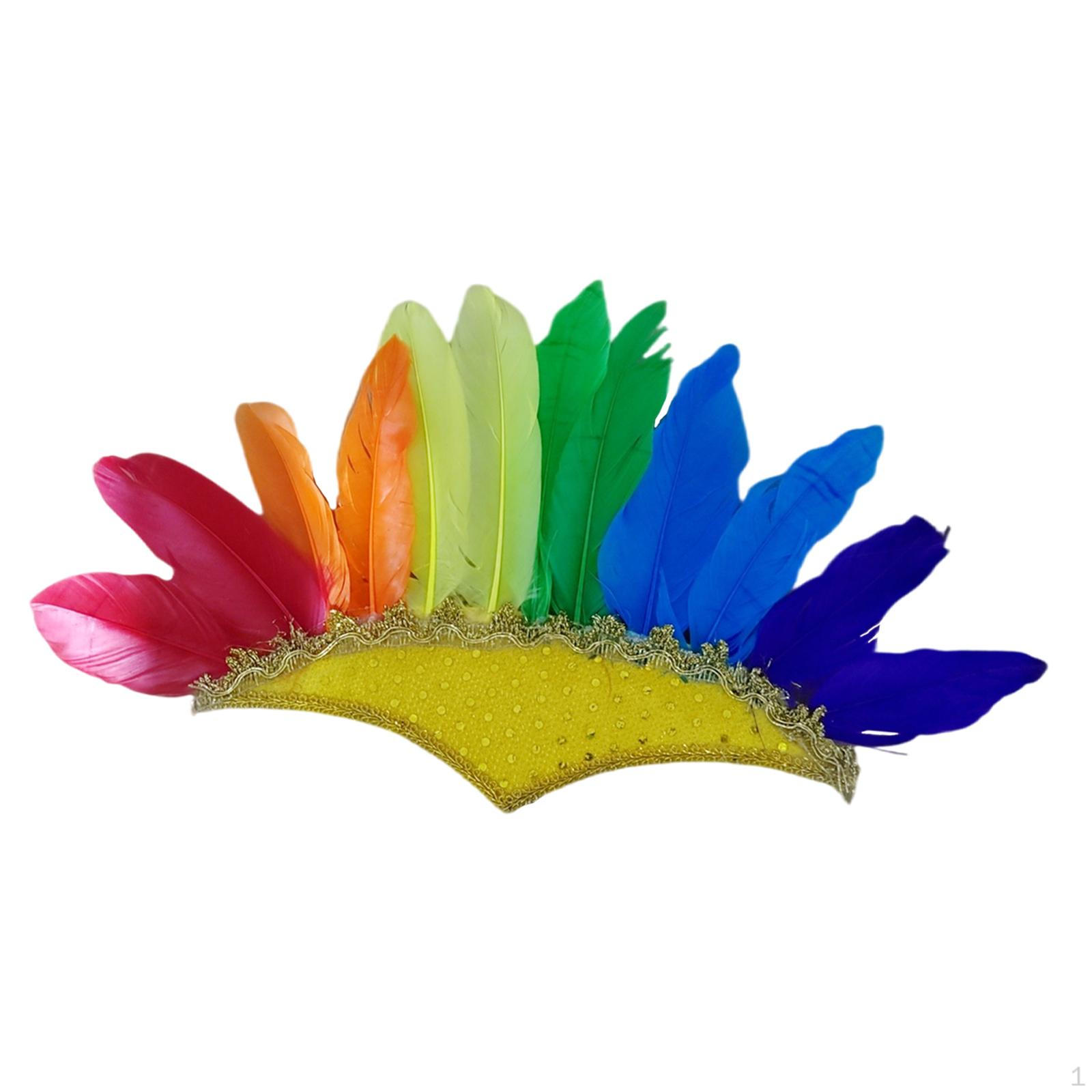 

Повязка для волос с перьями для детей multicolour