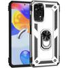 For Redmi Note 11 10 Pro Armored Four Corner Anti Fall Phone Case For Redmi Note 12S 11S 10S  Ring Holder Phone Case