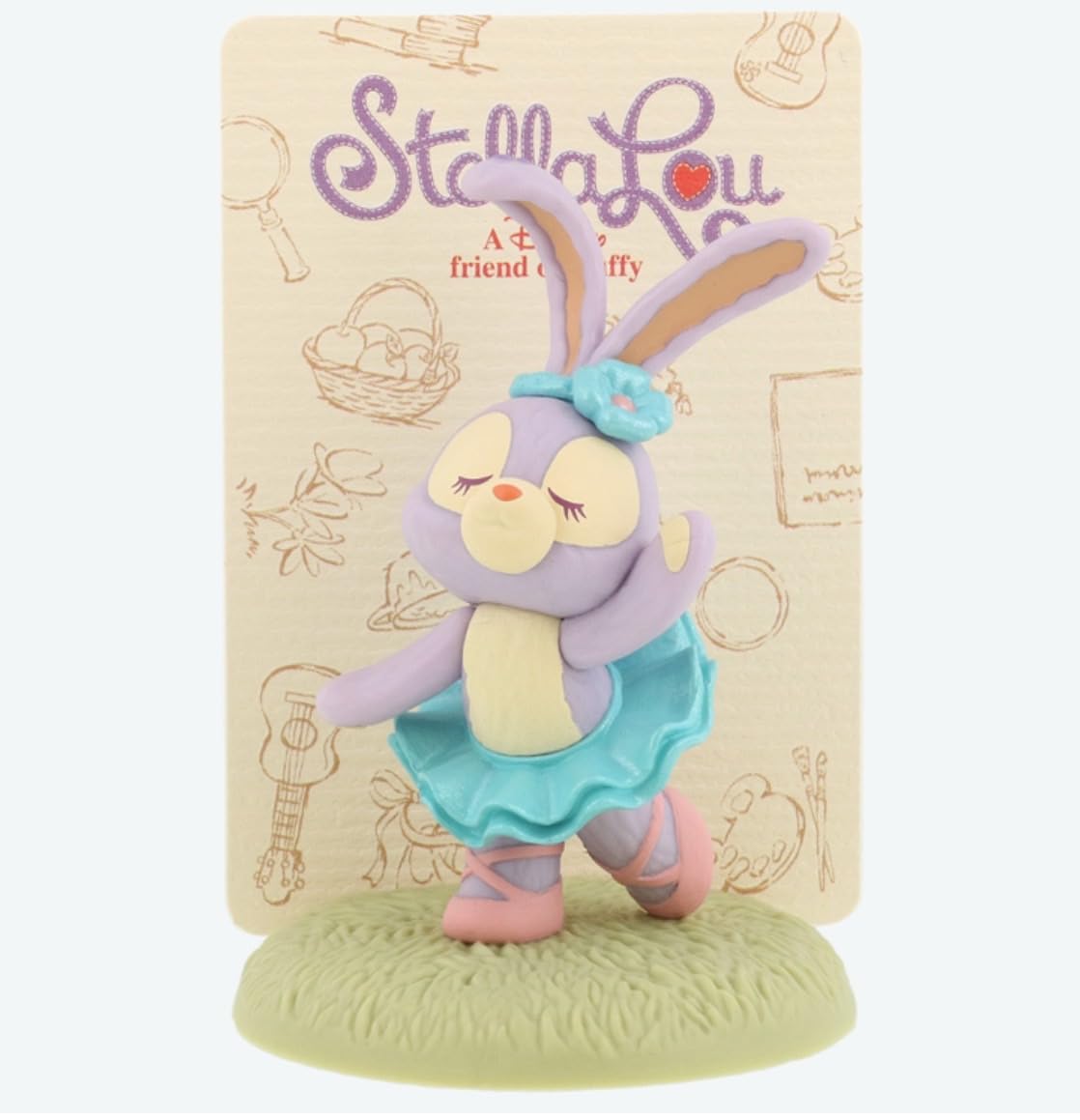 

Duffy Friends Wear Smiles Glow Tokyo Disney Resort Limited Special Goods Miniature Figure Collection Stellalu &