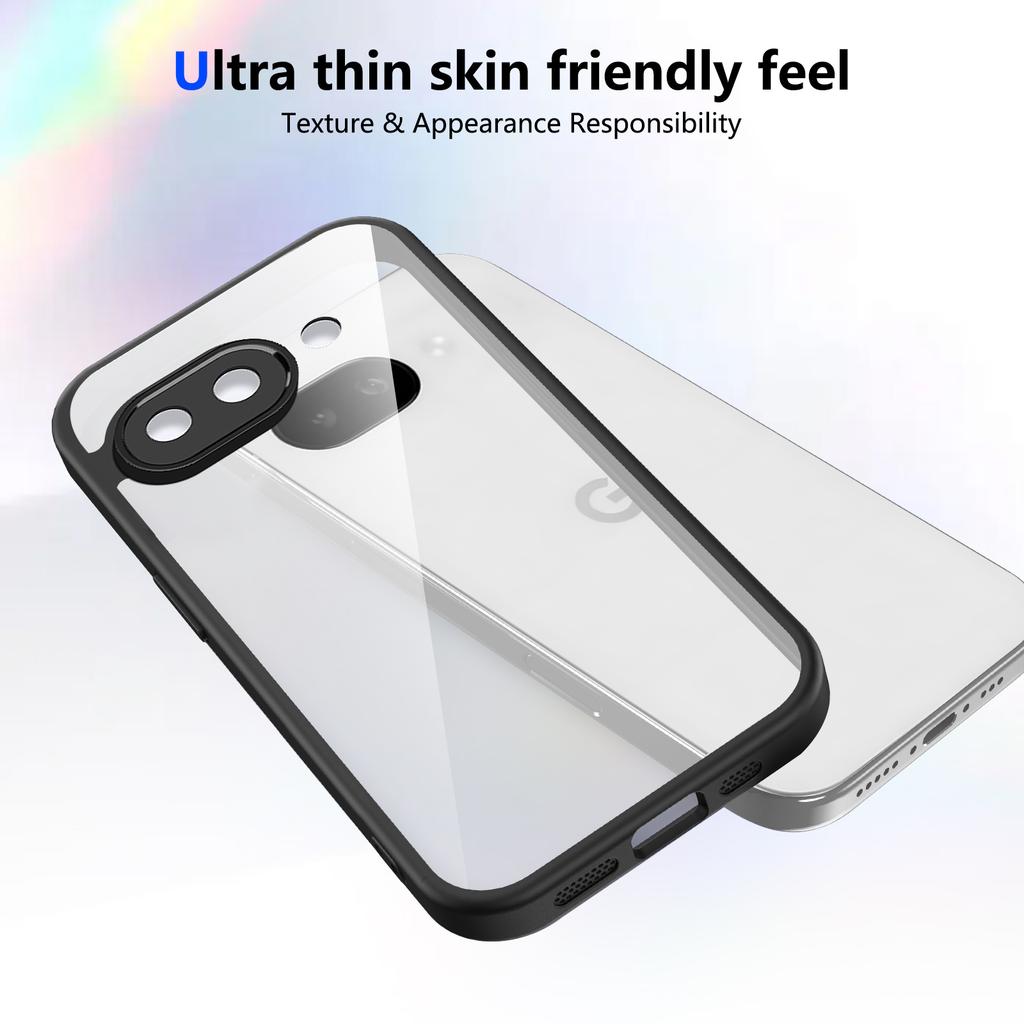 For Google Pixel 9a Case Google Pixel 9a Phone Case Google Pixel 9a Cover Air Cushion Silicon Bumper Clear Matte Back Cover Hard