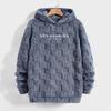 2026 Loose Lambswool Hooded Casual Sports Pullover Jacket