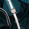 Fashion Light Luxury Leather Multi-Color Non-Waterproof Quartz Women'S Watch