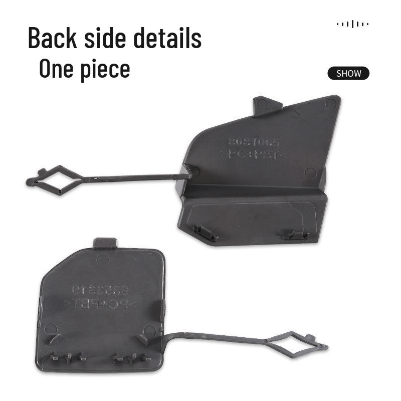 Front and Rear Tow Hook Covers for BMW X3/X4 (2022) – Tow Rope and Hole Covers Included