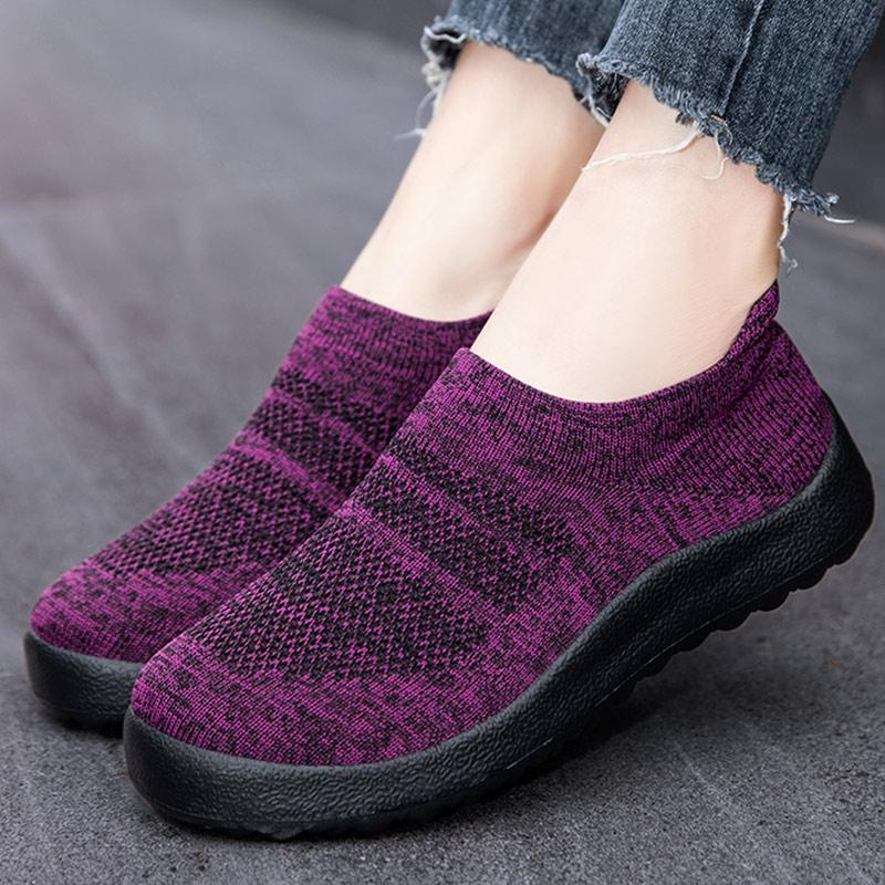 fashion Women Sneakers 2024 New Sports Shoes For Women Breathable Casual Sneaker Lightweight Flat Casual Shoes Zapatillas Mujer White