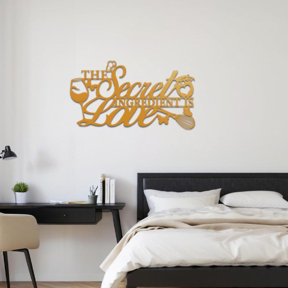 

Italian Kitchen Wall Art Wrought Iron Chef Hat Rolling Pin Pasta Design Gold 15.75 Inch Gift Indoor Outdoor Decor Length: 15.75 inches/40 cm