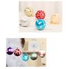 Christmas Hanging Ball Painted Ball 6cm 24PCS for Xmas Ornaments Christmas Tree Decoration Deco