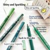 Set of 6-24 Metallic Glitter Gel Pens 1.0 mm Color Ballpoint Pen Book Card Long Lasting Writing Drawing Marking Coloring DIY Art