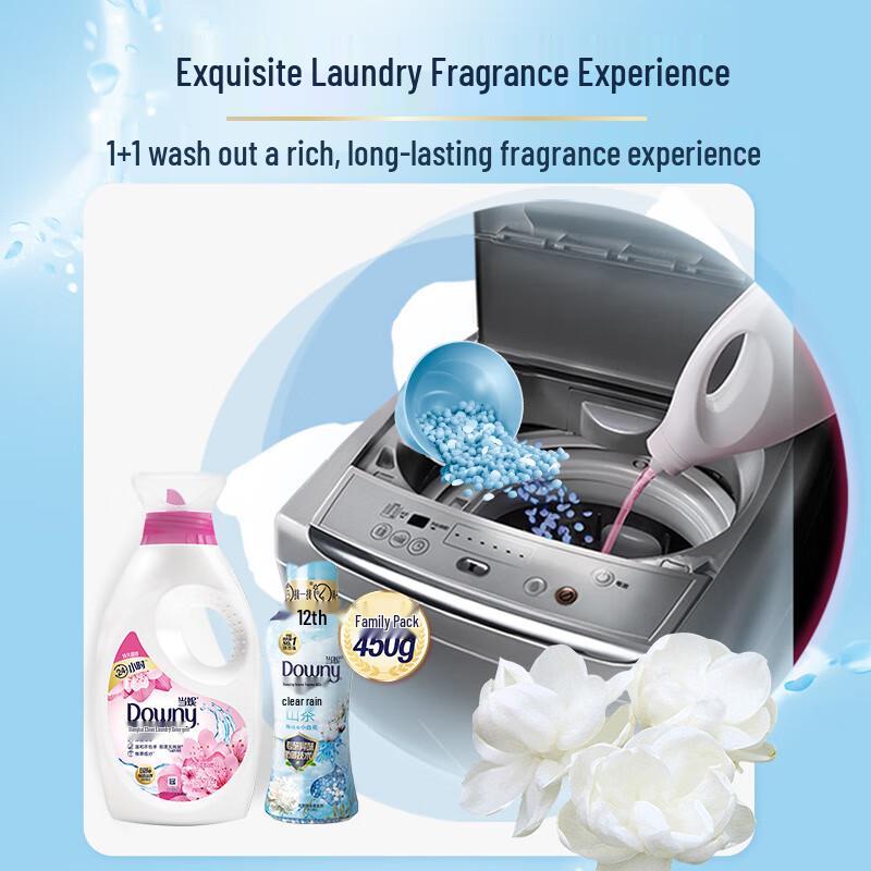 DOWNY Light Pink Cherry Blossom Laundry Detergent