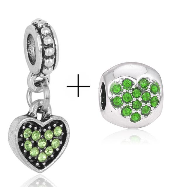 2pcs /Lot New Mom &Dad Charm Beads Fit European Style Brand Bracelets For Women Family Romantic Jewelry Gift Buy 1 Get 1 Free