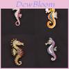 Spilla Animale Marino con Strass Gioiello in Lega per Moda Stile Casual