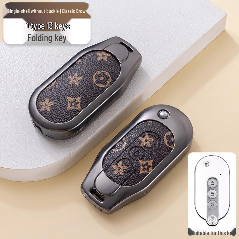 Compatible Key Case for Wuling Hongguang, Mini EV, S/S3, Chi Ma Long GB