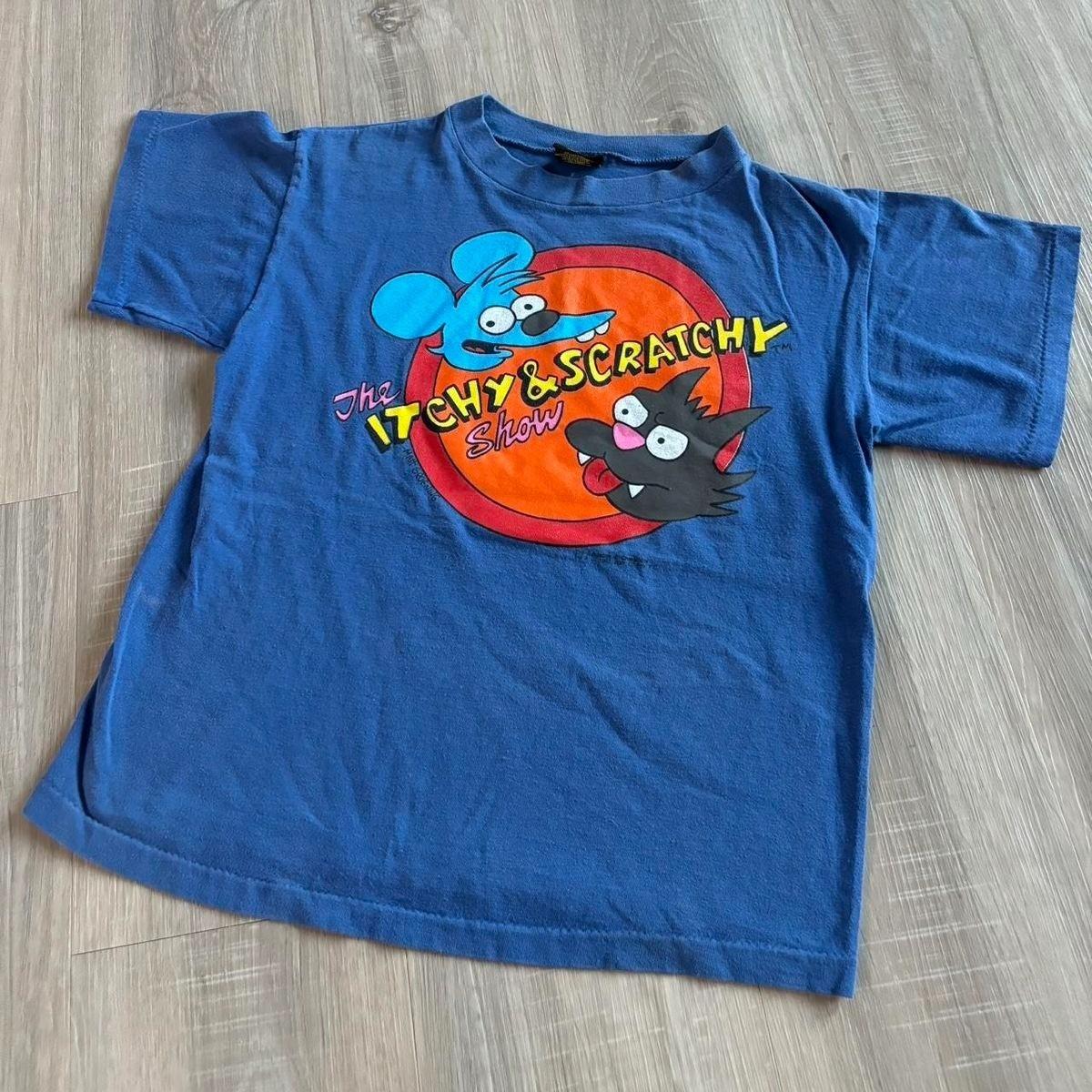 The Itchy Scratchy Show Funny Retro Graphic Unisex Tee Gift For Fan S-5XL Unisex T-Shirt XXXL
