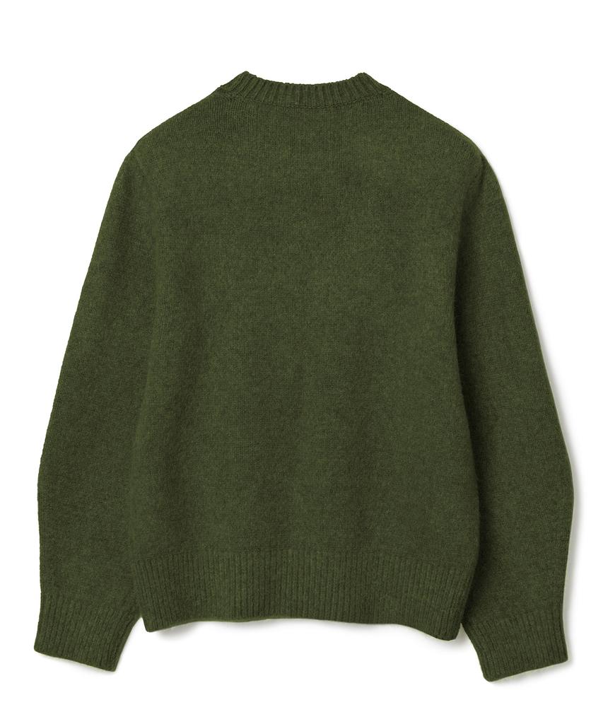 MILLO ARCHIVE Crop Silhouette Knit [Moss Green] (Type B)