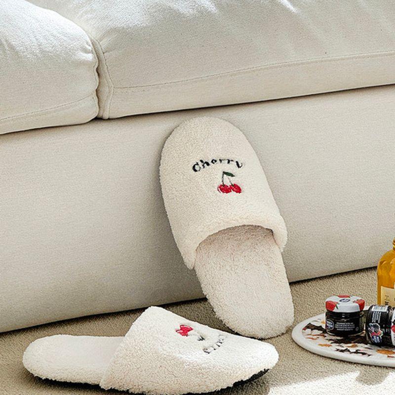 RUGUM Fruity Cherry Fogni Living Room Slippers
