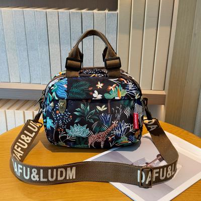 Shopper Printing Small Shoulder Bag 2025 Summer Women'S Crossbody Messenger Bag Ladies Leisure Versatile Tote Bag