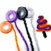 (3 Yards/pack) 15mm Halloween Bow DIY Decoration Color Bar Ghost House Scene Decoration Window Wall Party Holiday Dress Up