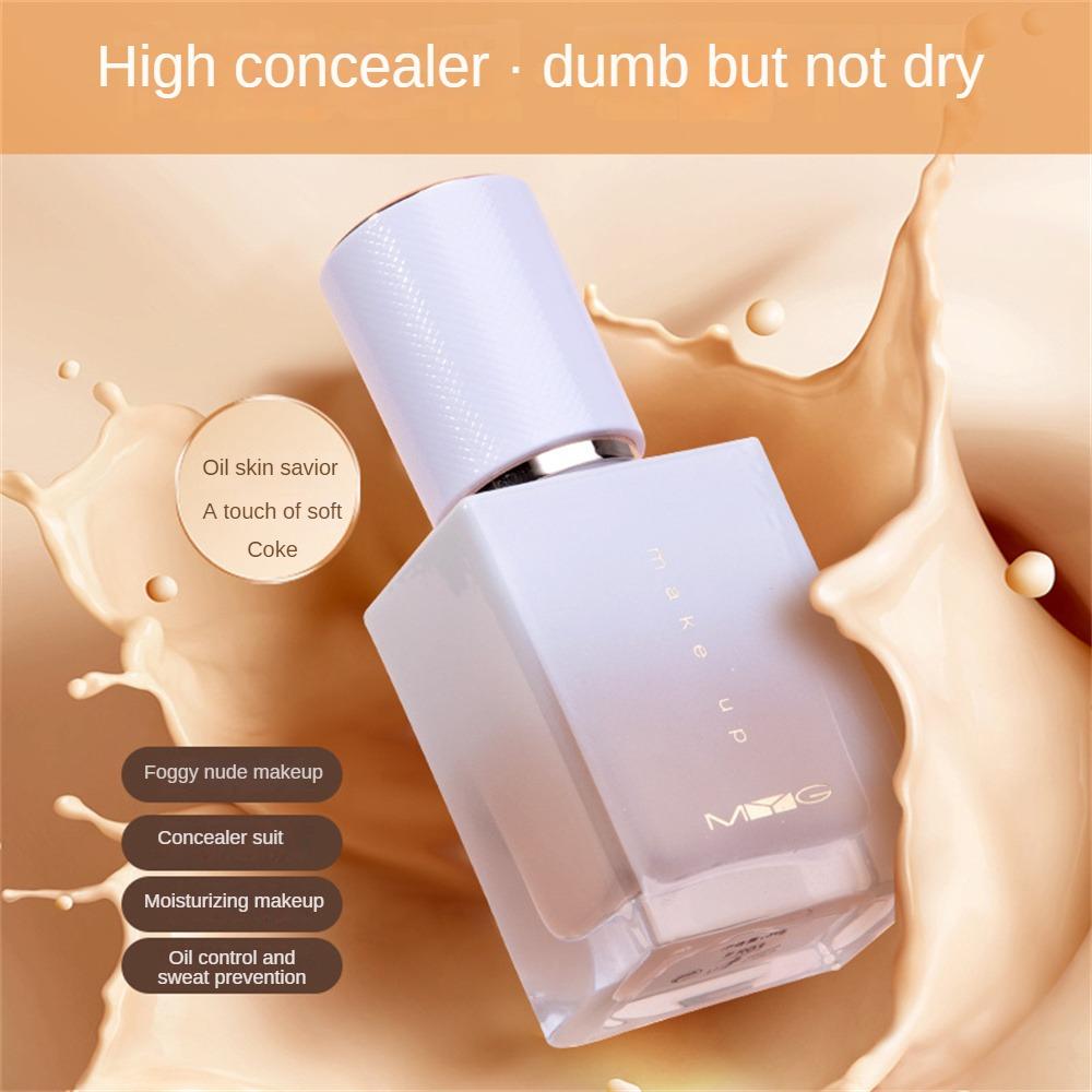 Professional Face Liquid Foundation Cream Full Coverage Concealer Waterproof Makeup Base Brighten Cover Dark Circles