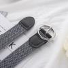 Weaving Waist Belt, Female Ins Style, Student Elastic Elastic Waistband, Trendy Fashion, Versatile Men's Canvas Military Trainin