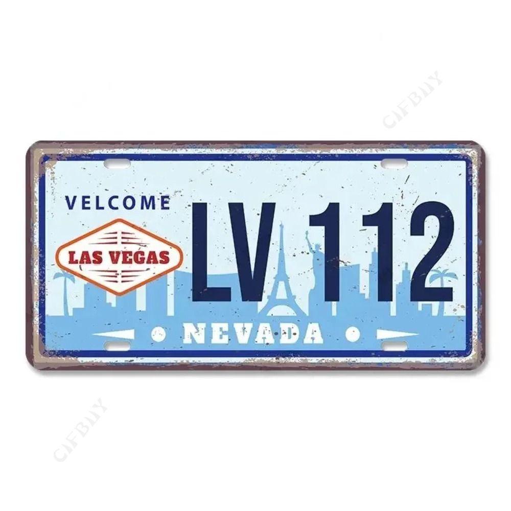 Vintage Car Retro Metal Tin Signs