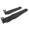 2pcs Bicycle Fenders PP Waterproof Rollable Bike Front Rear Mudguard for Folding Mountain Bike
