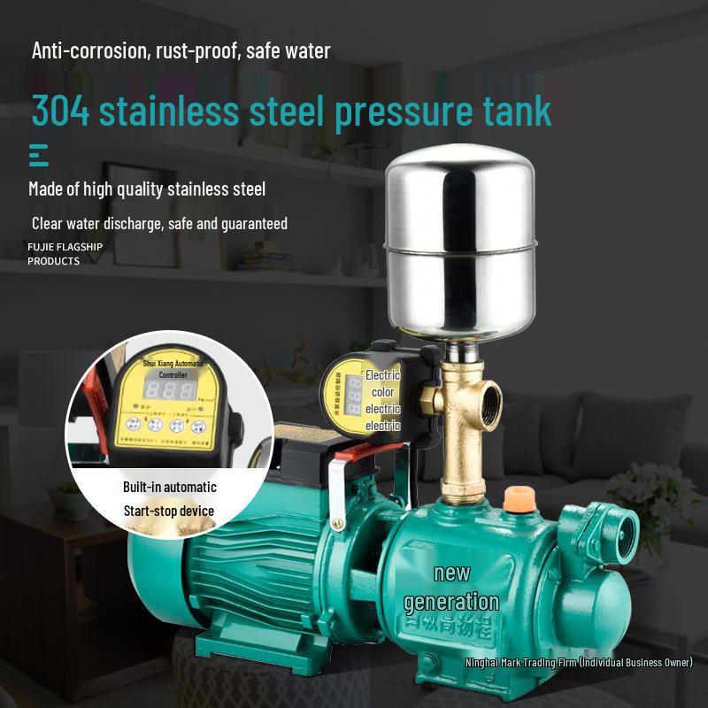 Fully Automatic 220V Self-Priming Booster Pump for Well and Tap Water