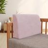 Waist Support Pillow Couch Decorative Back Support Comfortable Backrest Pillow with Zipper Sofa Office Accessory Back Pillow