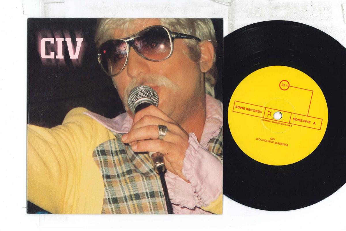 

7inch Record CIV - Secondhand Superstar SOM005 SOME 1998 US Rock Used