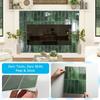 12PCS Durable Self Adhesive Tile Sticker PVC Imitate Tile Surface Film Water Proof DIY Install Cover Sheet For Bathroom