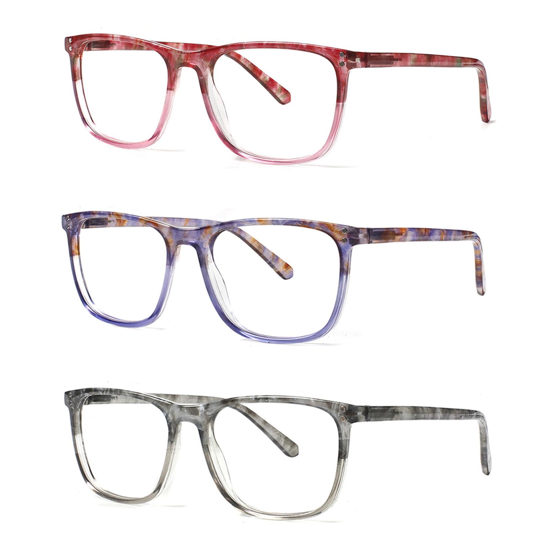 

Turezing Reading Eyeglasses Male and Female Square Frame HIGH-DEFINITION Lens Ultra Light Portable Presbyopia Eyeglasses 0.5