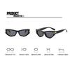 Triangle Cat Eye fashion Women's Sunglasses Ins Style Trendy Travel Beach Decoration Glasses
